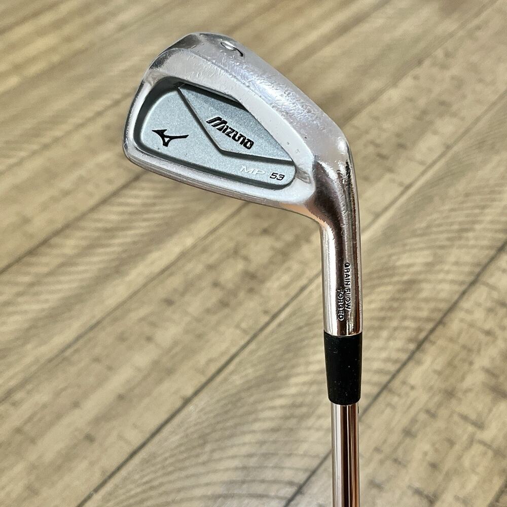 Mizuno MP-53 Forged Single 6 Iron RH Steel Project X 5.0 Rifle Regular Flex 38"